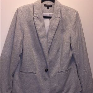 British Khaki Gray Blazer